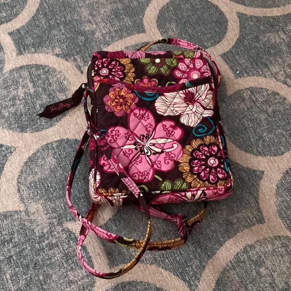 Vera Bradley Multicolor Floral Crossbody Bag-Vintage - Picture 5 of 5